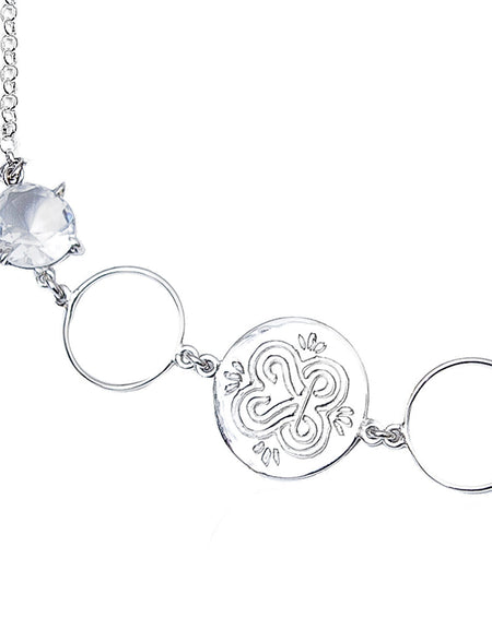 BRACELET RINGS AND ZIRCONIA KETZALIA