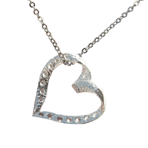 NECKLACE WITH HEART PIN