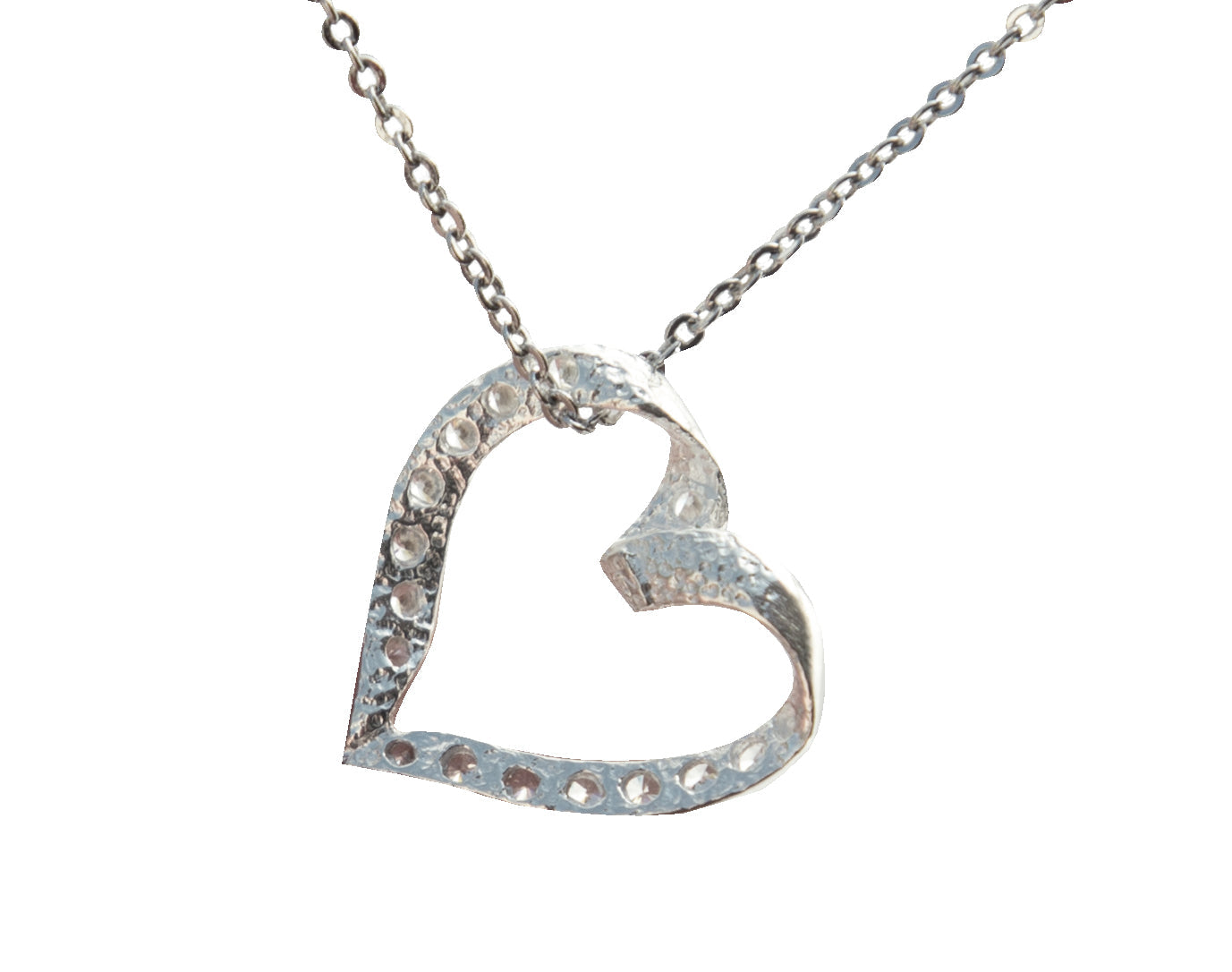 NECKLACE WITH HEART PIN