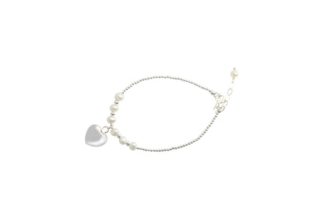 PACK OF BRACELET AND EARRINGS HEART