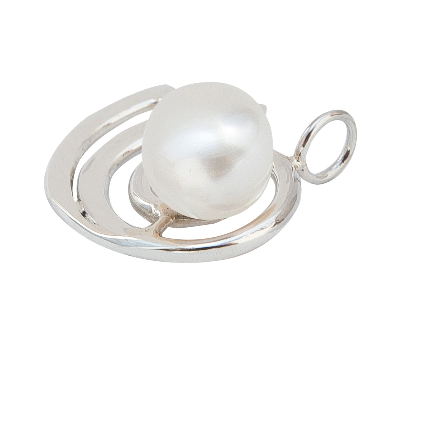 NECKLACE SPIRAL PEARL