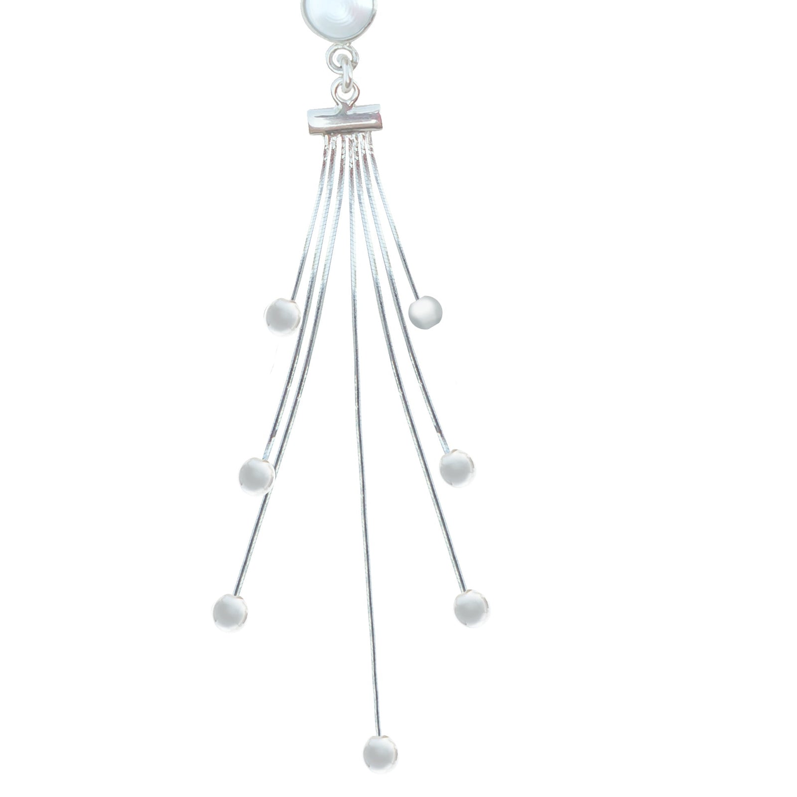 EARRINGS RAIN WITH PEARL