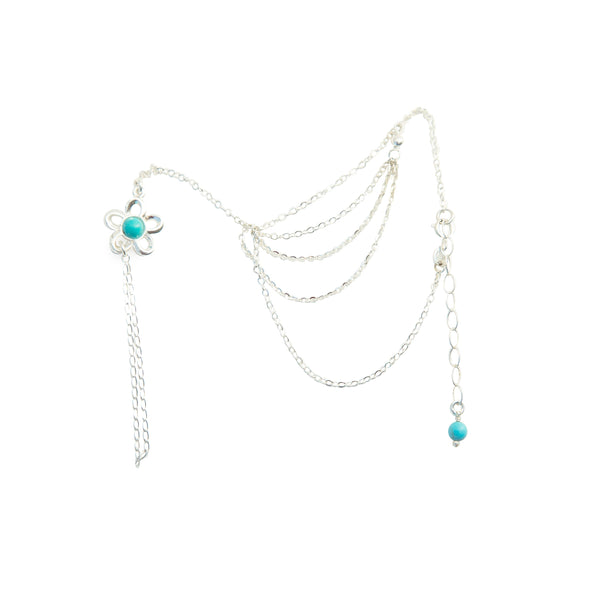 BRACELET AND RING WITH FLOWER