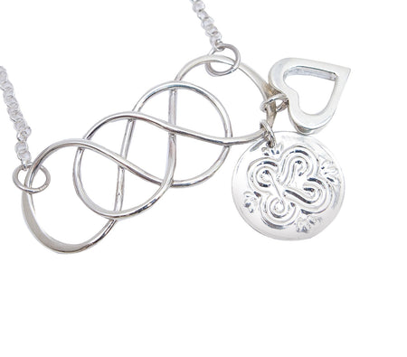 BRACELET INFINITI WITH HEART