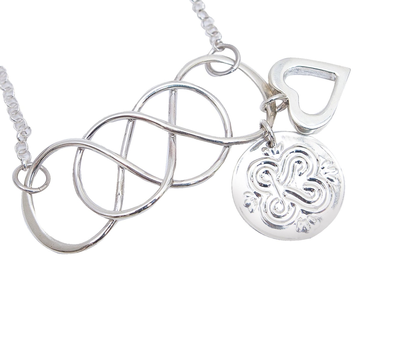 BRACELET INFINITI WITH HEART