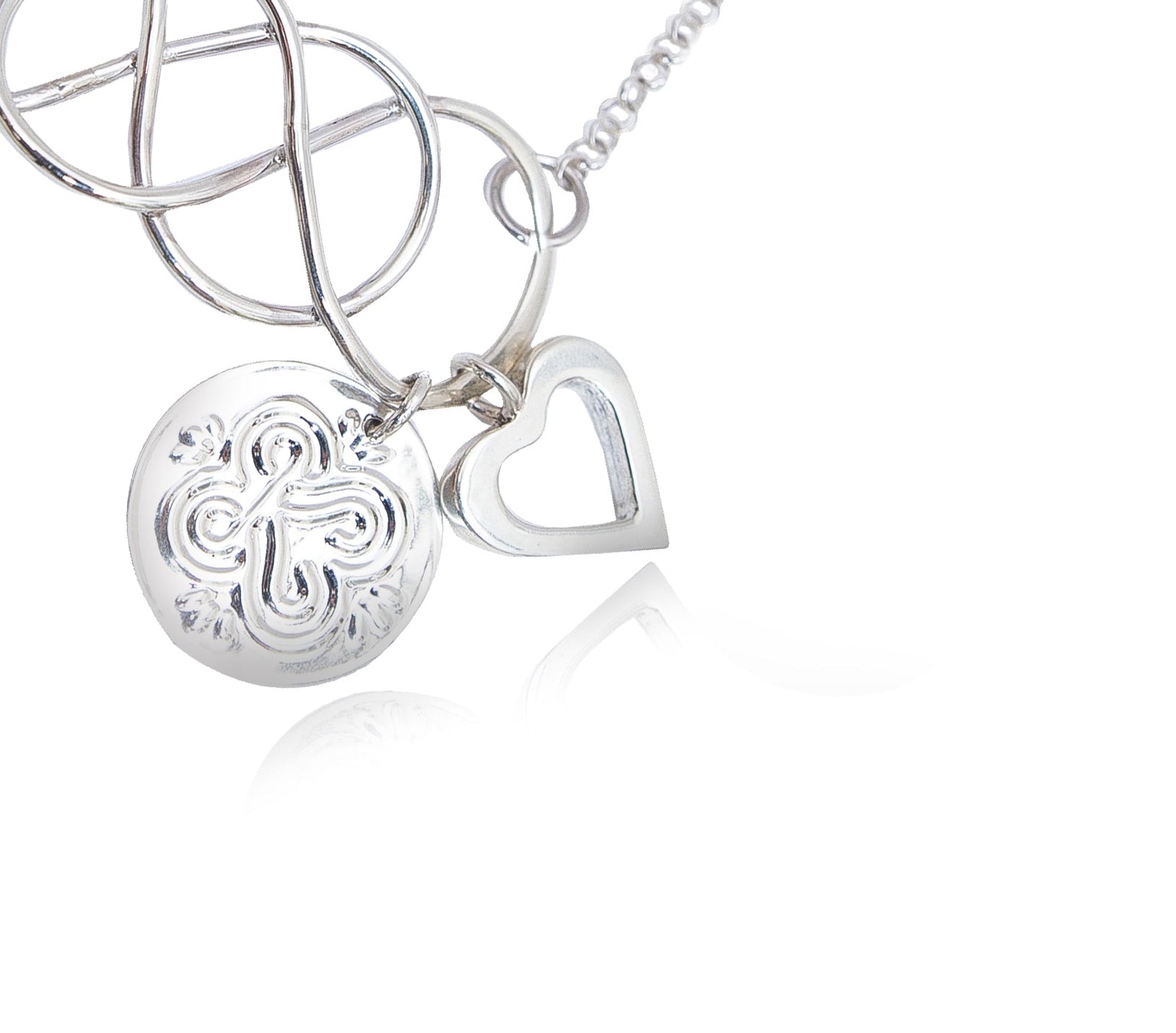 BRACELET INFINITI WITH HEART