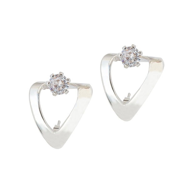 EARRINGS IN DROPS WITH ZIRCONIA