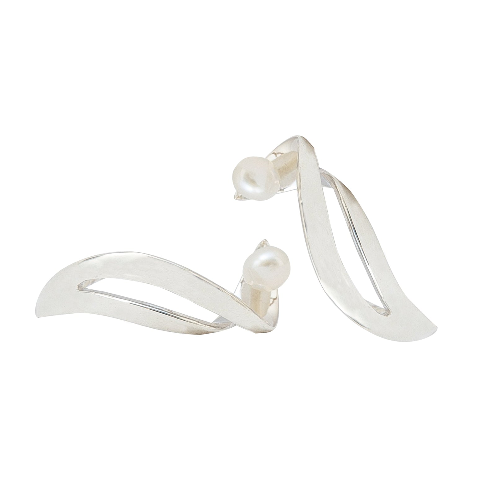 EARRINGS TURNING WITH PEARL