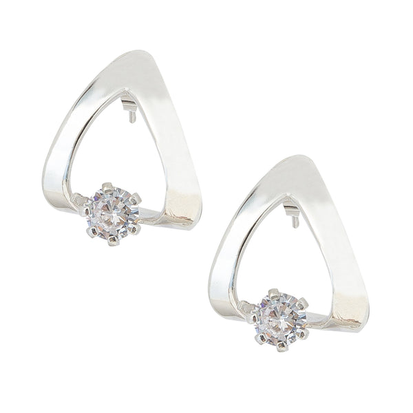 EARRINGS IN DROPS WITH ZIRCONIA