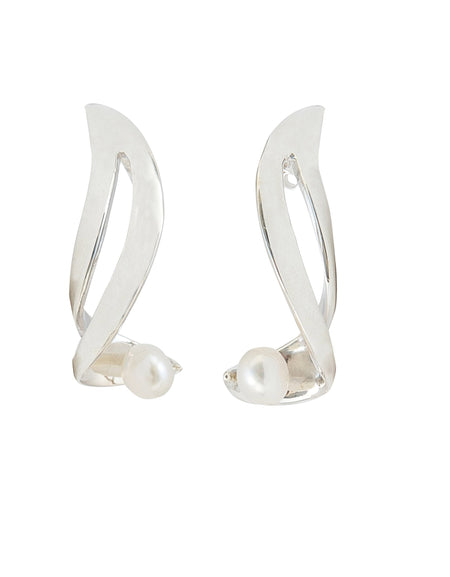 EARRINGS TURNING WITH PEARL