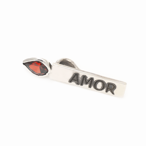 LOVE CANDLE PENDANT WITH NECKLACE