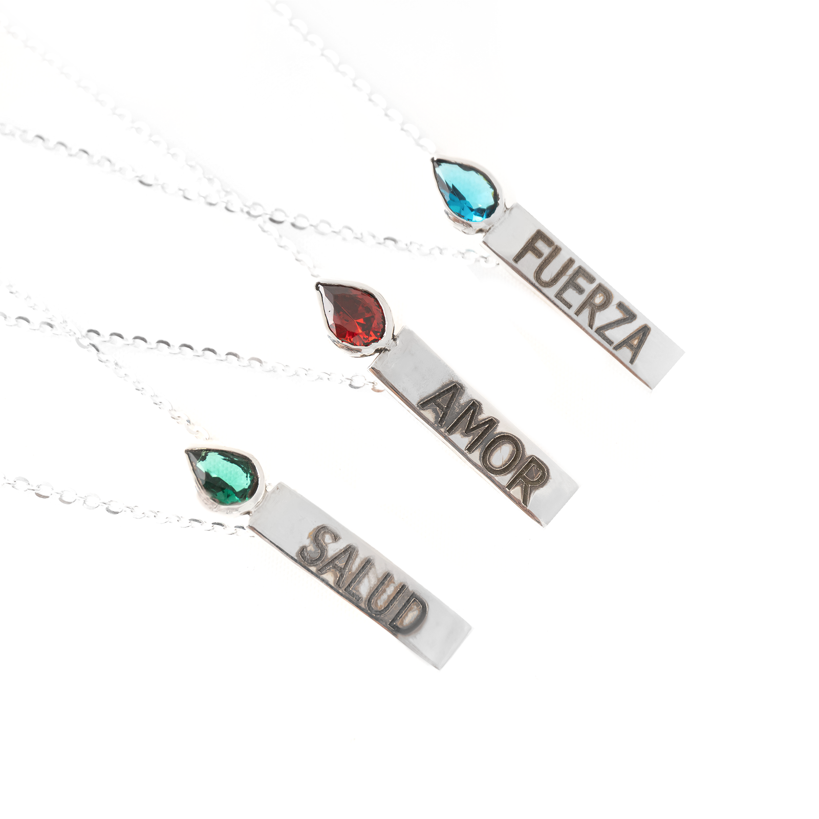 STRENGHT CANDLE PENDANT WITH NECKLACE