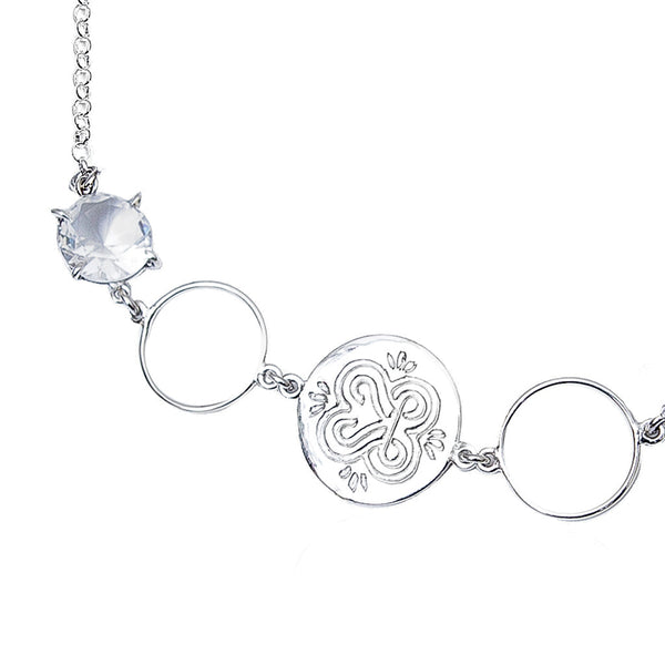 BRACELET RINGS AND ZIRCONIA KETZALIA