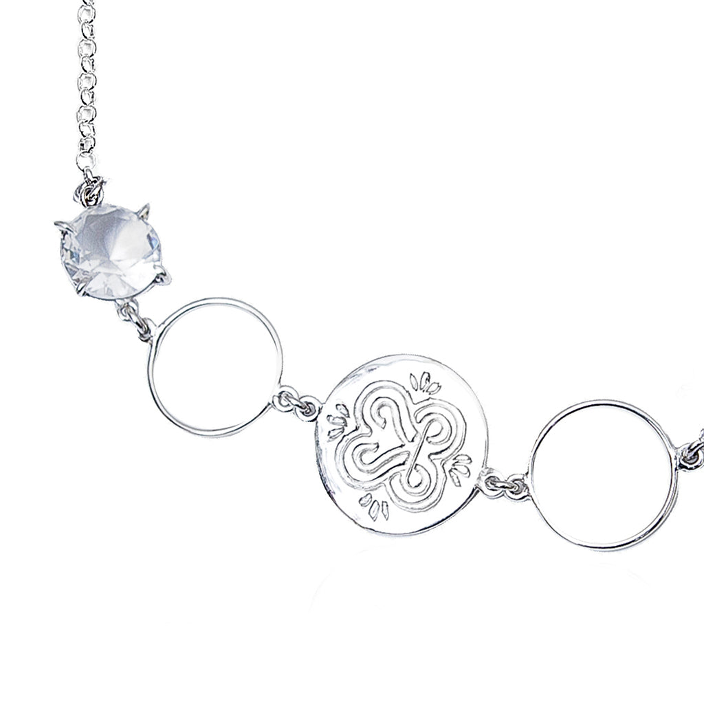 BRACELET RINGS AND ZIRCONIA KETZALIA